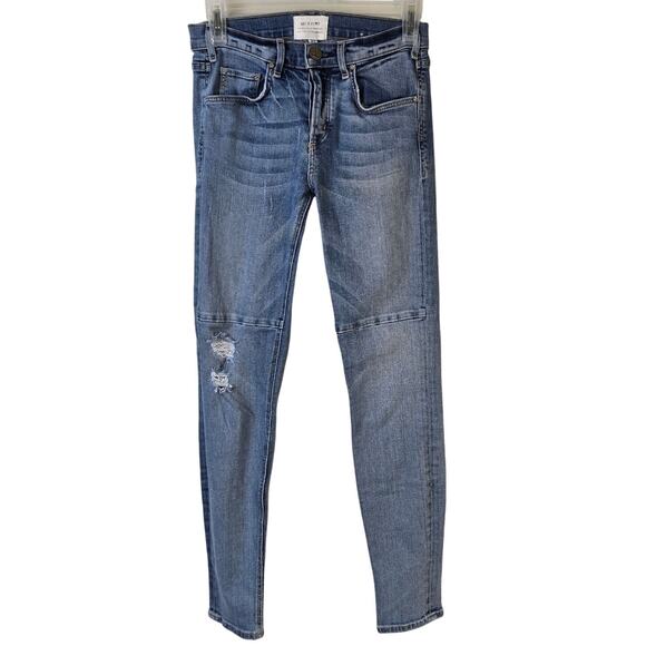 MCGUIRE DENIM Jeans Women's 25 The Demi Seam Skinny Style 15E Distressed Boho - Picture 1 of 10